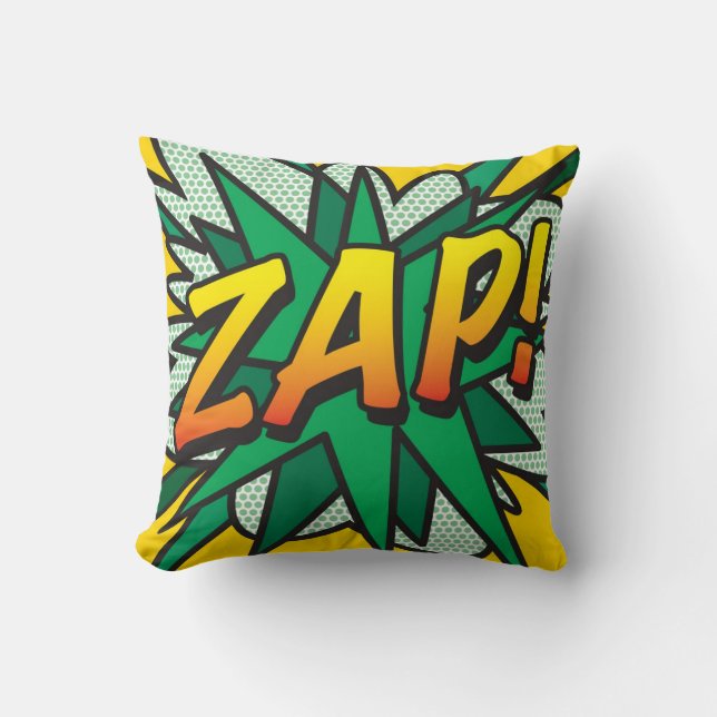 Serietidnings ZAP! Kudde (Framsida)