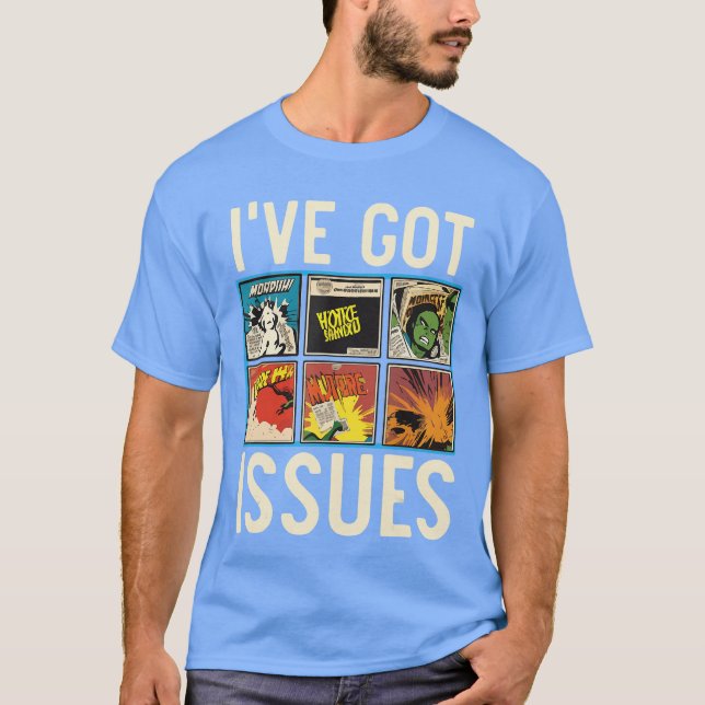 Serietidningsamlares läser serietidningar 1 t shirt (Framsida)