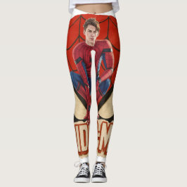 Serietidningssuperhjälte Leggings