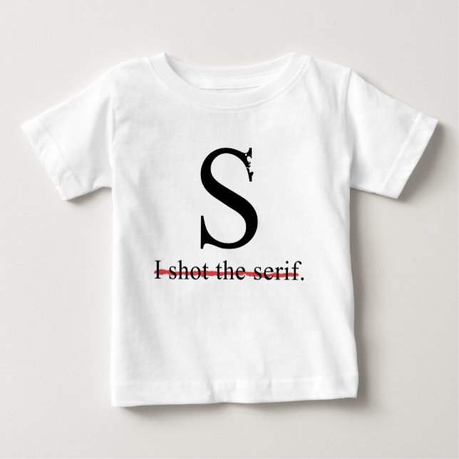 Seriff T Shirt (Framsida)