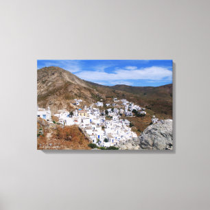 Serifos town - Serifos Canvastryck