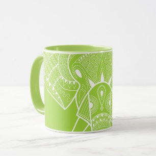 Seriös Elephant-Grönt - 10 oz kombinationsenhet Mugg