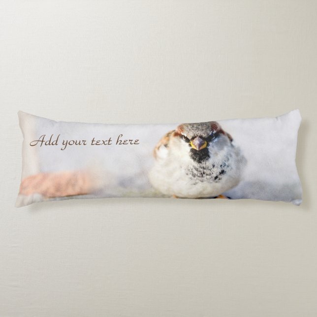 Seriös Sparrow Kroppskudde (Framsidan)