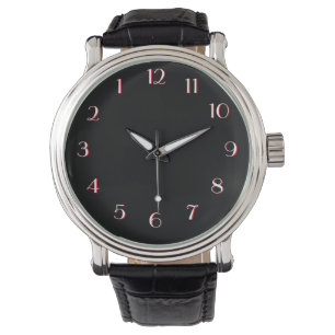 Seriöst Black Backwatch Armbandsur