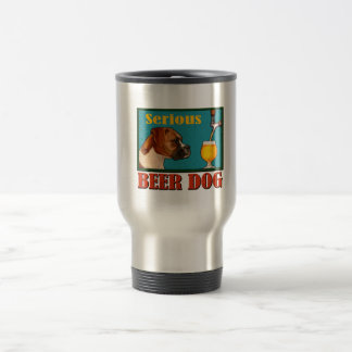 Seriöst öl Retro Boxer Hund Craft Beer Älskare Resemugg
