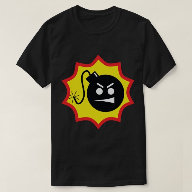 Serious Sam Bomb Logotyp Alternate Classic T-Shirt (Design framsida)