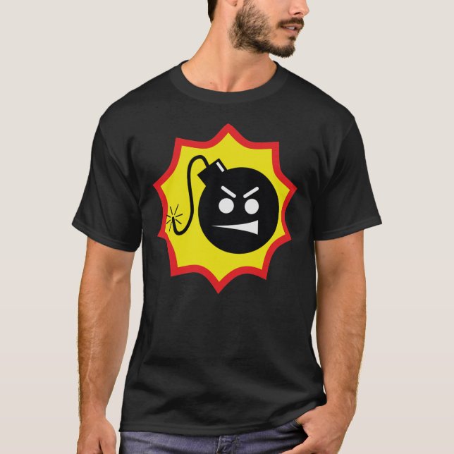 Serious Sam Bomb Logotyp    AlternateT-Shirt T Shirt (Framsida)