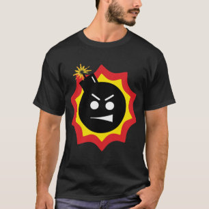 Serious Sam Kort Fuse Bomb Logotyp Classic T-Shirt