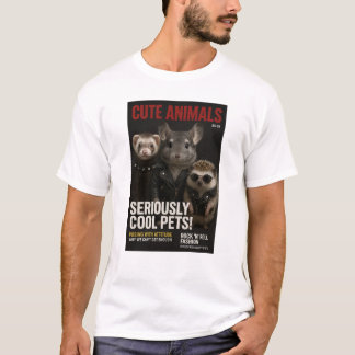 Seriously Cool Pets – Rock Style Trio T Shirt