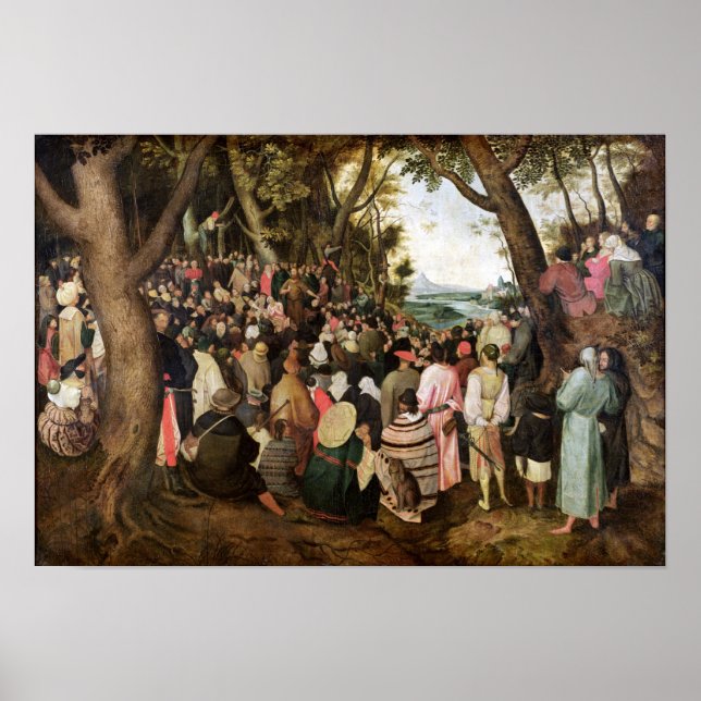 Sermon of St. John the Baptist Poster (Framsidan)