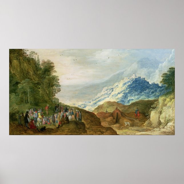 Sermon på berget poster (Framsidan)