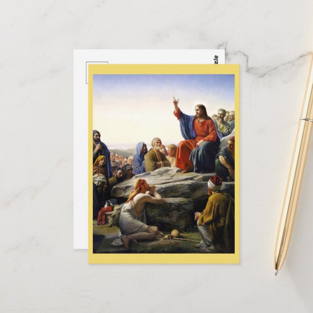 Sermon på berget, Religiösa Vykort (Fram/Back In Situ)