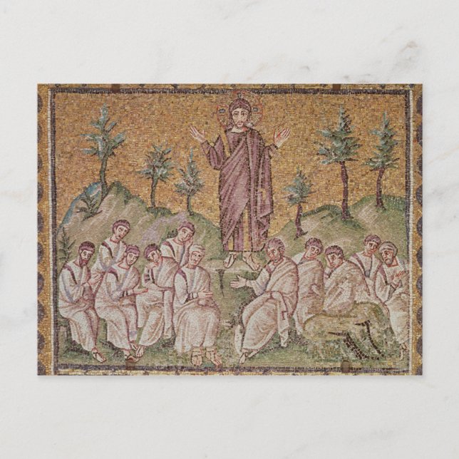 Sermon på berget vykort (Framsida)