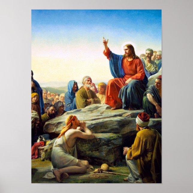 Sermon på Carl Blchs berget Poster (Framsidan)