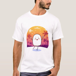 Serotonin & Sunsets – Mood Boosting Golden Hour Ar T Shirt