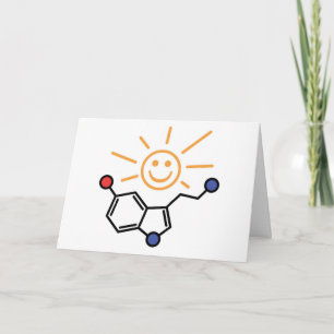 Serotonin Sunshine - Lycka är kemi Kort