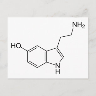 Serotonin Vykort
