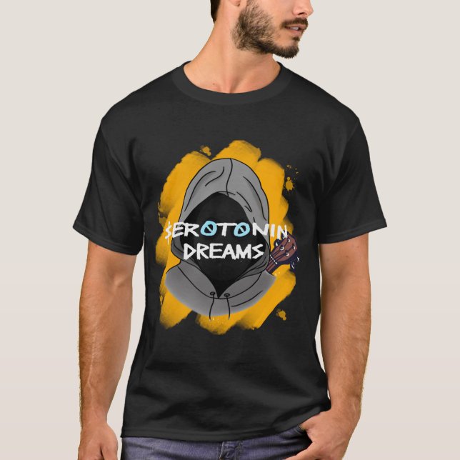 Serotonindrömmar per pojke med uke t shirt (Framsida)