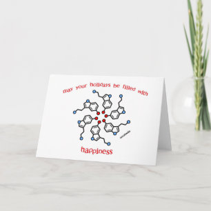 Serotoninkrans julkort helgkort