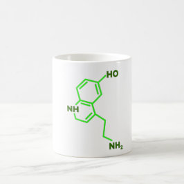 Serotoninmolekylbricka Kaffemugg