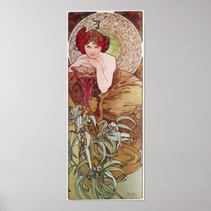 Serpent Art nouveau Poster