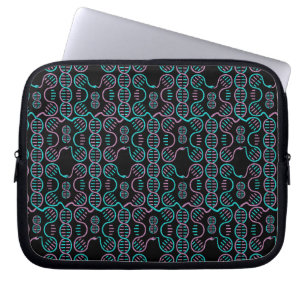 Serpent Chasing Svan sjölös Mönster Laptop Fodral