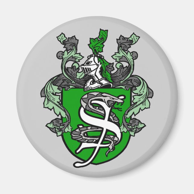 Serpent Crest - Magnet (Framsidan)