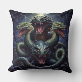 Serpent Dragon Monster Kudde