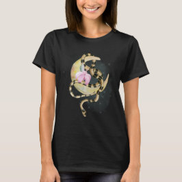 Serpent Måne Stigning Mystic T Shirt