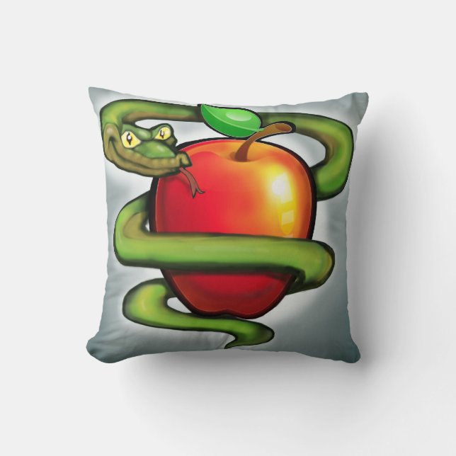 Serpent n Apple Kudde (Framsida)
