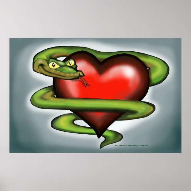 Serpent n Heart Poster (Framsidan)