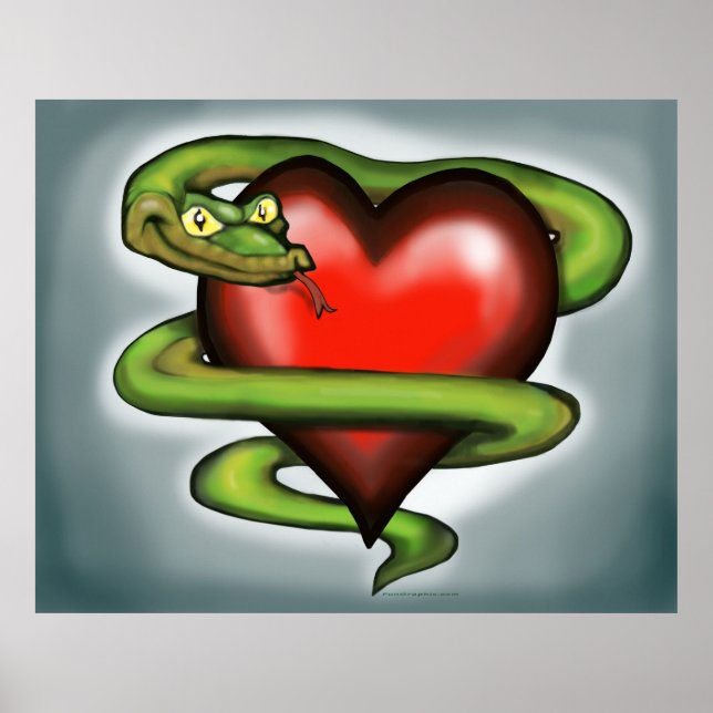 Serpent n Heart Poster (Framsidan)