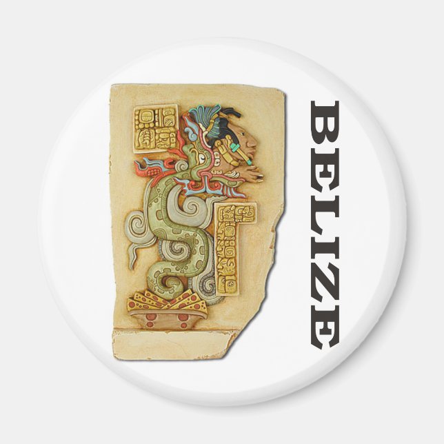 Serpent Pacal Magnet (Framsidan)