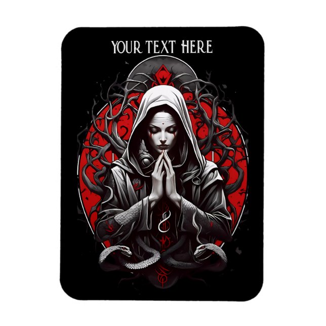 Serpent Priestess of the Shadow Grove Magnet (Vertikal)