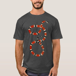 Serpent Red Black Coral Snake Educational T Shirt