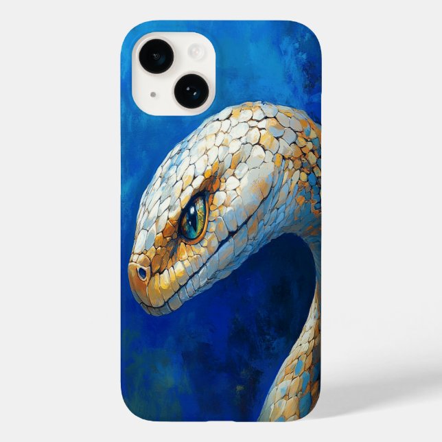 🐍 Serpent’s Whisper  iPhone Case (Baksida)