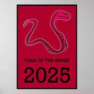 Serpentens Väg: Ett nytt år framåt in i Poster