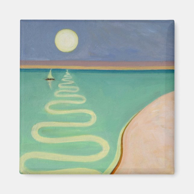 Serpentin Sunset 2004 Magnet (Framsidan)