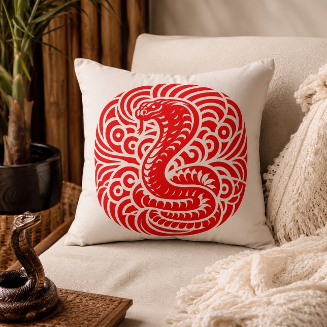 Serpentine komfort: Cobra-formad kudde för exotisk (Serpentine Comfort: Cobra-Shaped Pillow for Exotic)