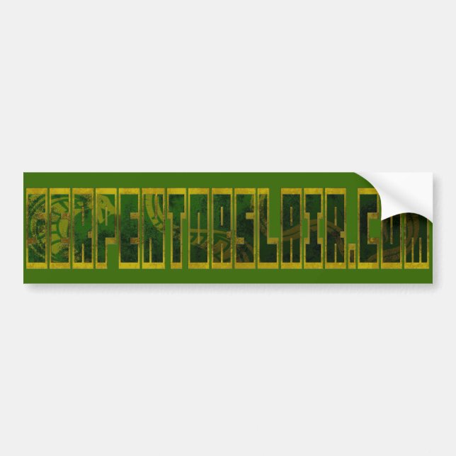 Serpentor's Lair Klistermärke (Framsidan)