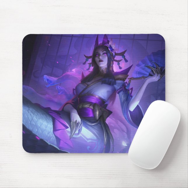 Serpents Embrace Gaming Mousepad | Snake Thned D Musmatta (Med mus)