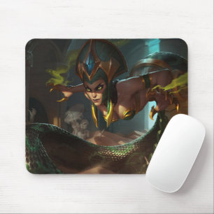 Serpents Embrace Gaming Mousepad Snake Witch Musmatta