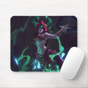 Serpents Embrace Gaming Mousepad Snake Witch Musmatta