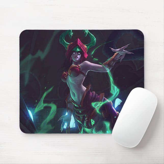 Serpents Embrace Gaming Mousepad | Snake Witch Musmatta (Med mus)