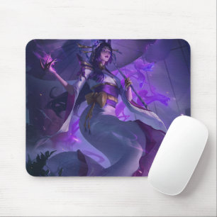 Serpents Embrace Gaming Mousepad Snake Witch Musmatta
