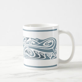 Serpents i art nouveau kaffemugg