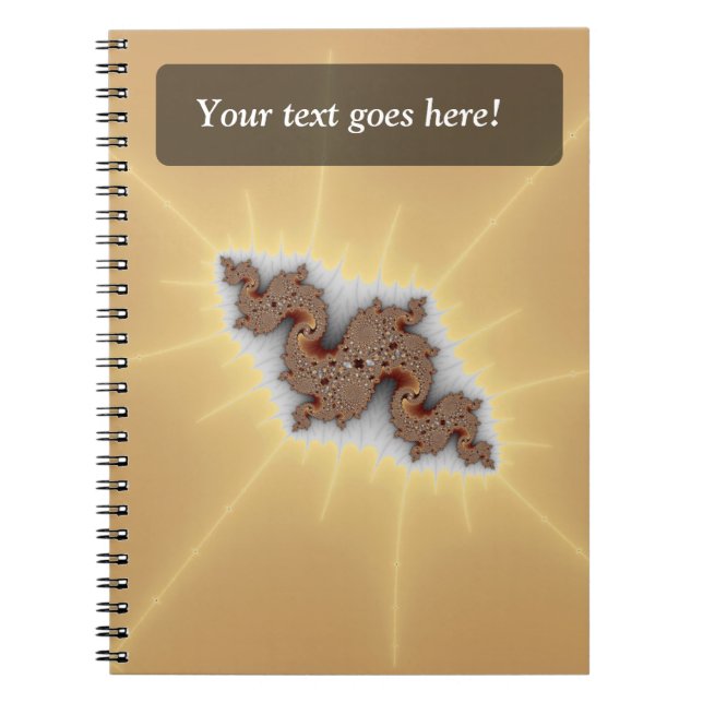 Serpus - Fractal Art Anteckningsbok (Framsidan)