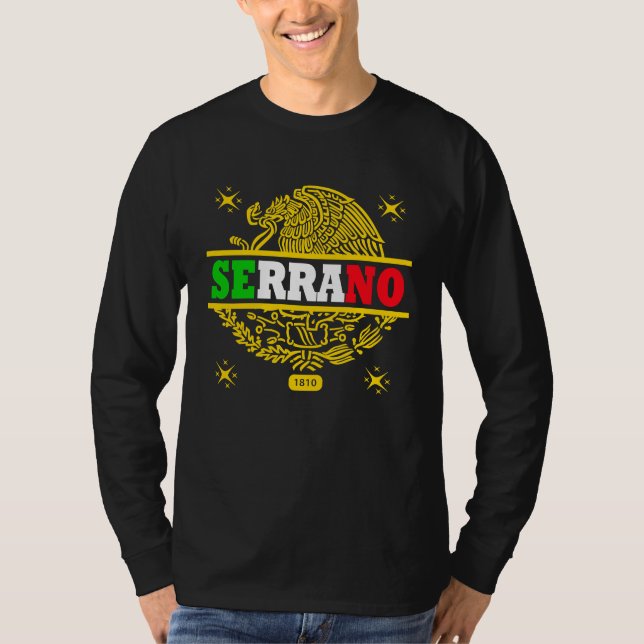 SERRANO MEXICO GOLD T SHIRT (Framsida)
