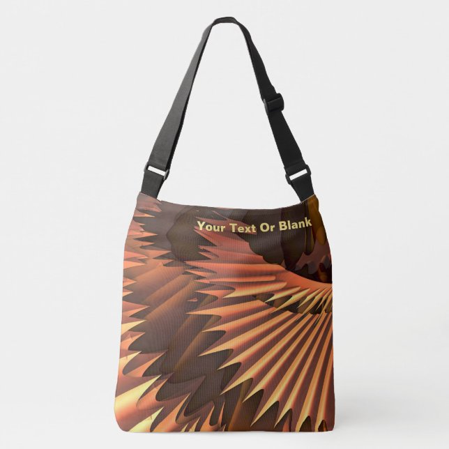 serrationer axelväska (Framsida)