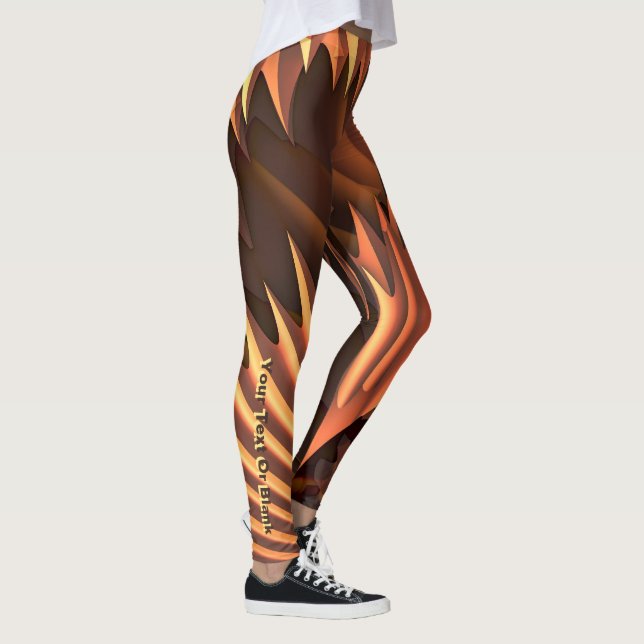 Serrationer Leggings (Höger)